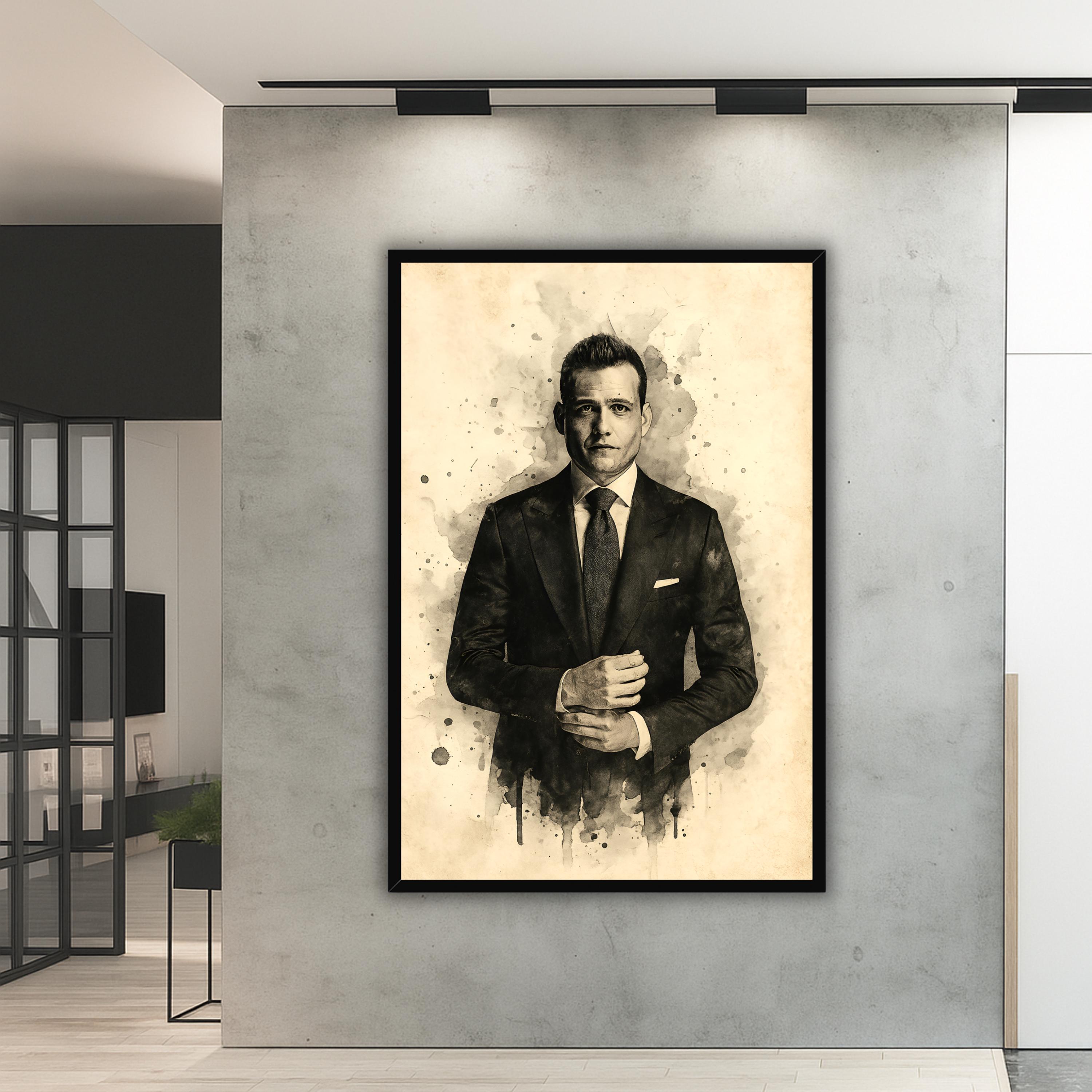 Harvey Specter Poster – Suits TV Show Wall Art, Motivational