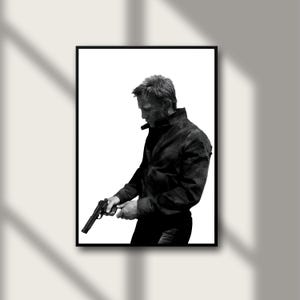 Classic Action Movie Decor: James Bond Wall Art  for Home Styling, Movie Wall Decor, Birthday Gifts, Canvas art, Vintage Art, Gift for Him