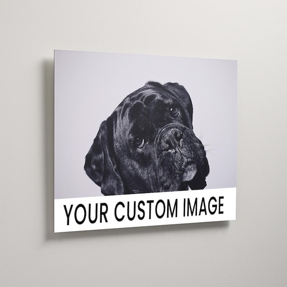 Personalized Aluminum Dibond Photo Print: Glossy Custom Metal Wall Art