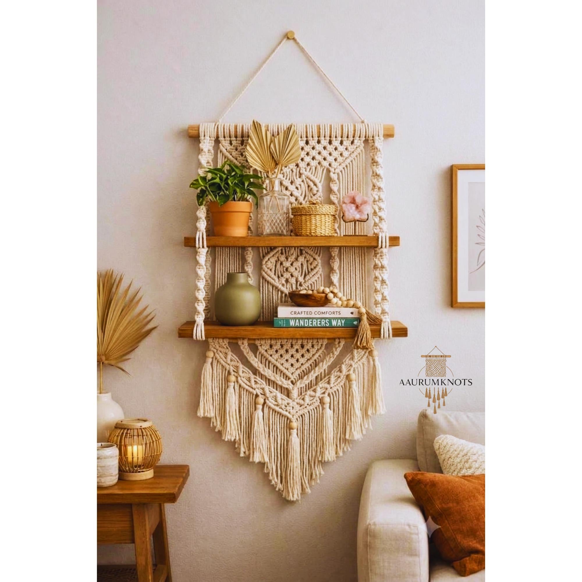 Boho wandregal