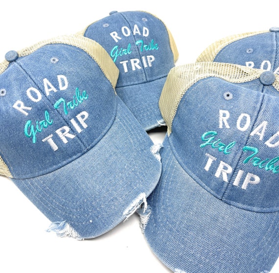 Custom Embroidered Road Trip Girl Tribe 