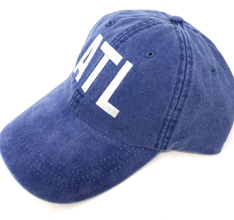 Any City Airport Code Embroidered Hat You Pick The City Aviator Hat Airport Code Letter Baseball Hat International Airport Code Cap image 3