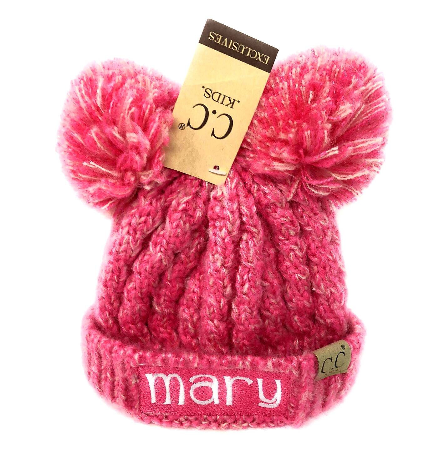 Embroidered CC Kid's Multi Tone Double 