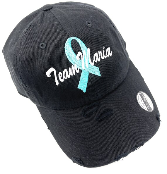 Custom Embroidered Ovarian Cancer 