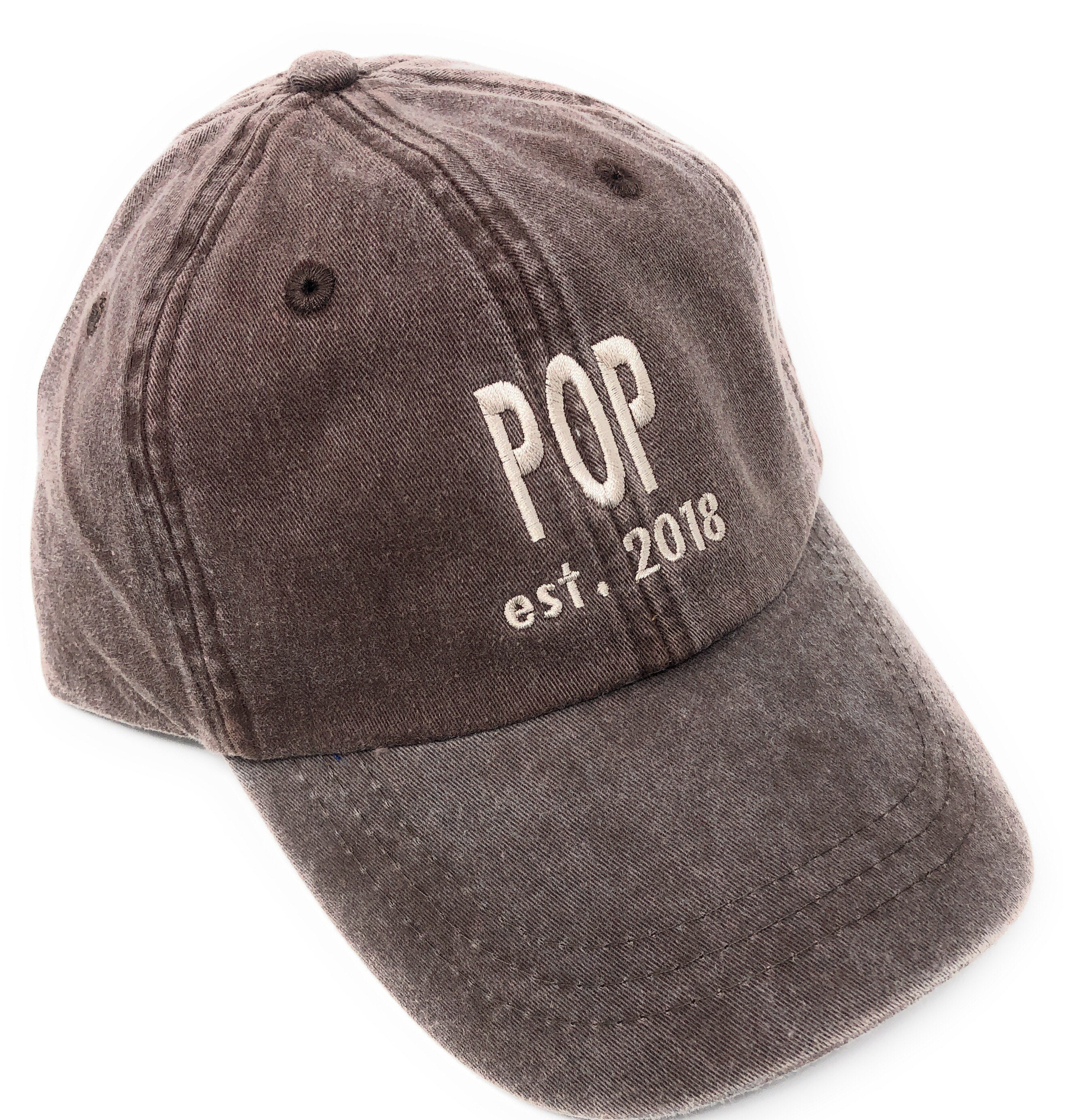 Custom Embroidered POP With Year 
