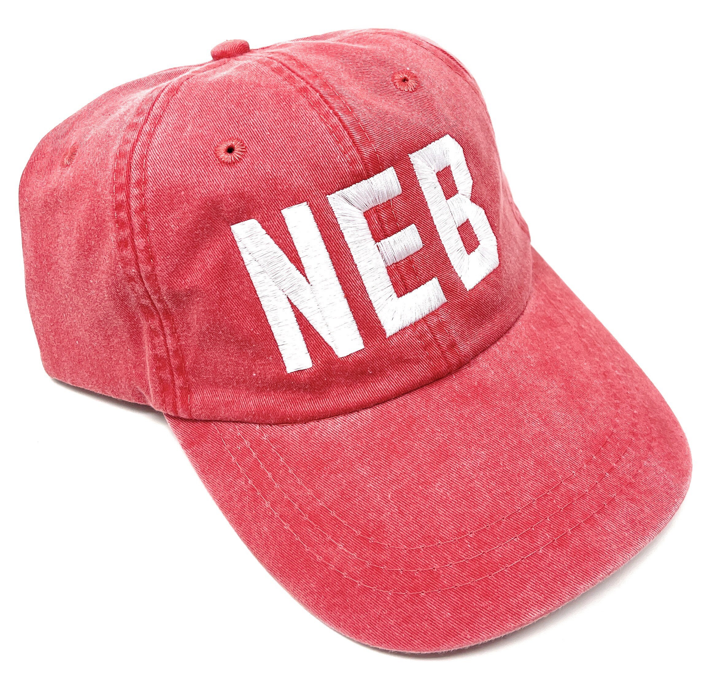 Custom Embroidered NEB Nebraska 