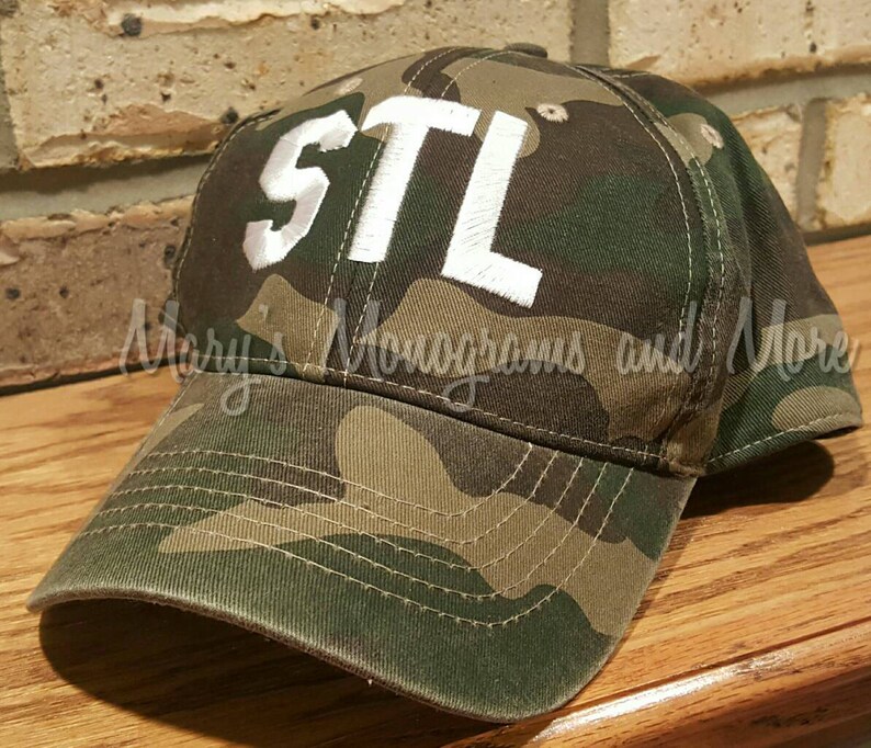 STL Airport Code Camo Hat Embroidered Any City Camouflage Etsy UK stl-airport-code-camo-hat-embroidered-any-city-camouflage-etsy-uk