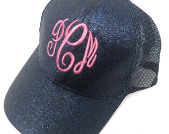 Cc Glitter Hat - Etsy