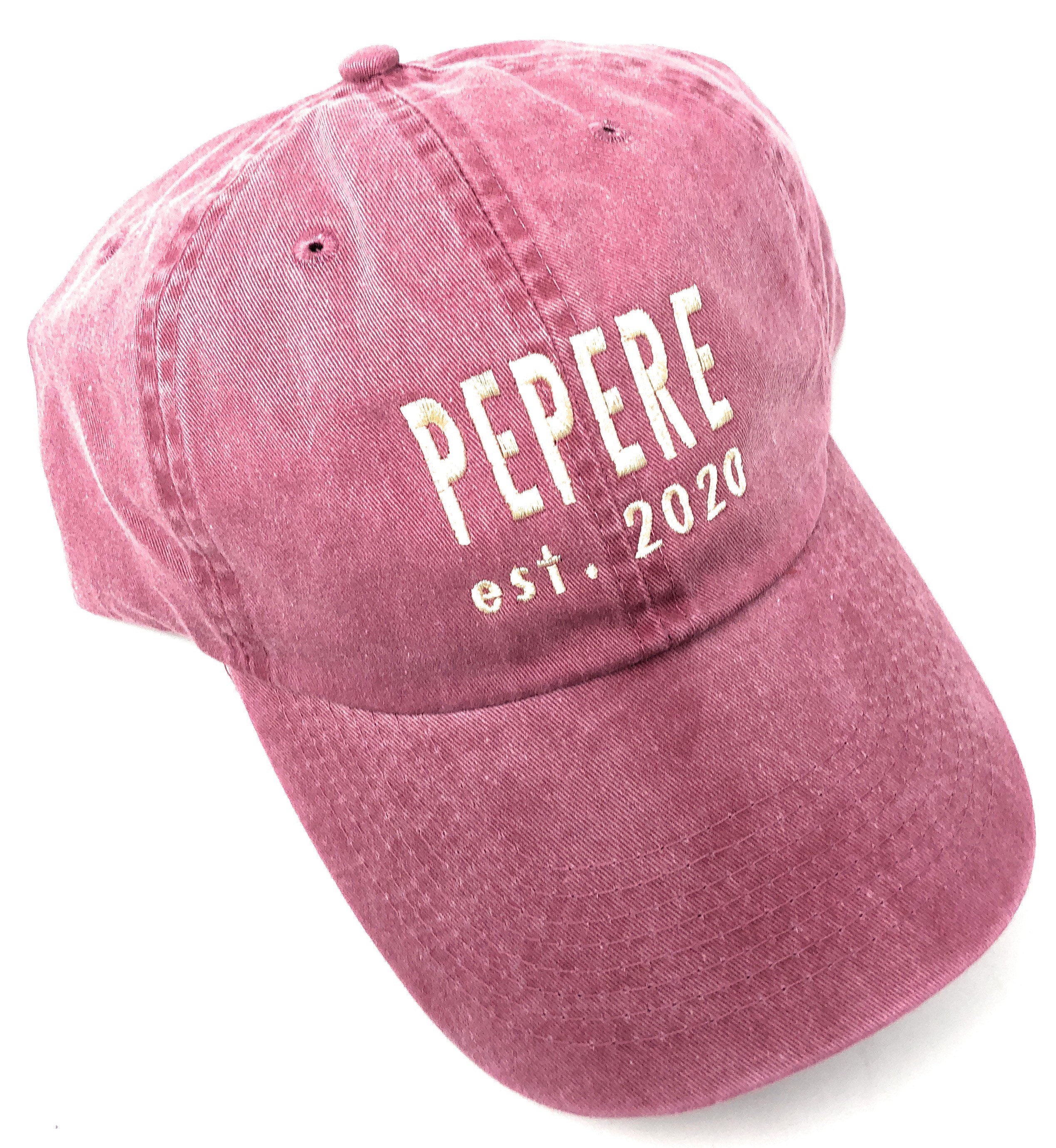 Custom Embroidered Pepere grandpa 