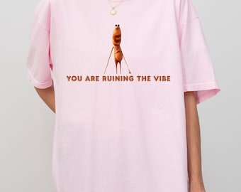 You're Ruining The Vibe Shirt, Marcus The Worm Shirt, Marcus Meme T-shirt, I Don't Like This Rock, Funny Meme Shirts, Marcu Shirt, Brain Rot