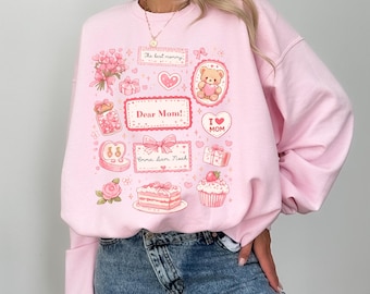Custom Mama Sweatshirt, Children Name Comfort Colors® Sweatshirt, Mother's Day Gift