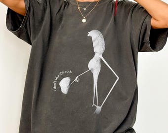 Jag gillar inte den här rocken-tröja, Marcus Meme-tröja, Marcus The Worm Meme-t-shirt, roliga meme-tröjor, Marcus The Rock Meme, rolig vängåva