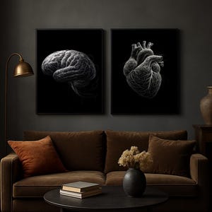 Fractal Heart  – Anatomical Wall Art