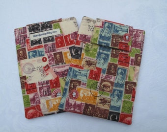 Funda para Kindle Paperwhite: Diseño de sellos coloridos, cubierta acolchada