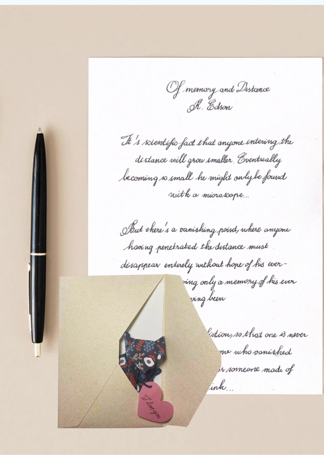 Handwritten Letter Writing Custom Service, Wedding Vow, Love Letter ...