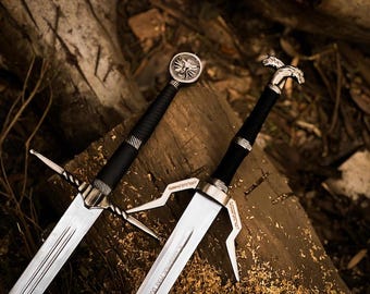 Handgemaakte Witcher 3-Wild Hunt stalen wolf medaillon Geralt of Rivia replica | Handgemaakte fantasie-display mesplaquette, verzamelobject woondecoratie