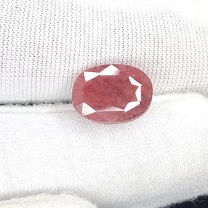 Natural Ruby Oval Cut 11.20ct Gemstone (13.50x10x8 mm) for Jewelry Making