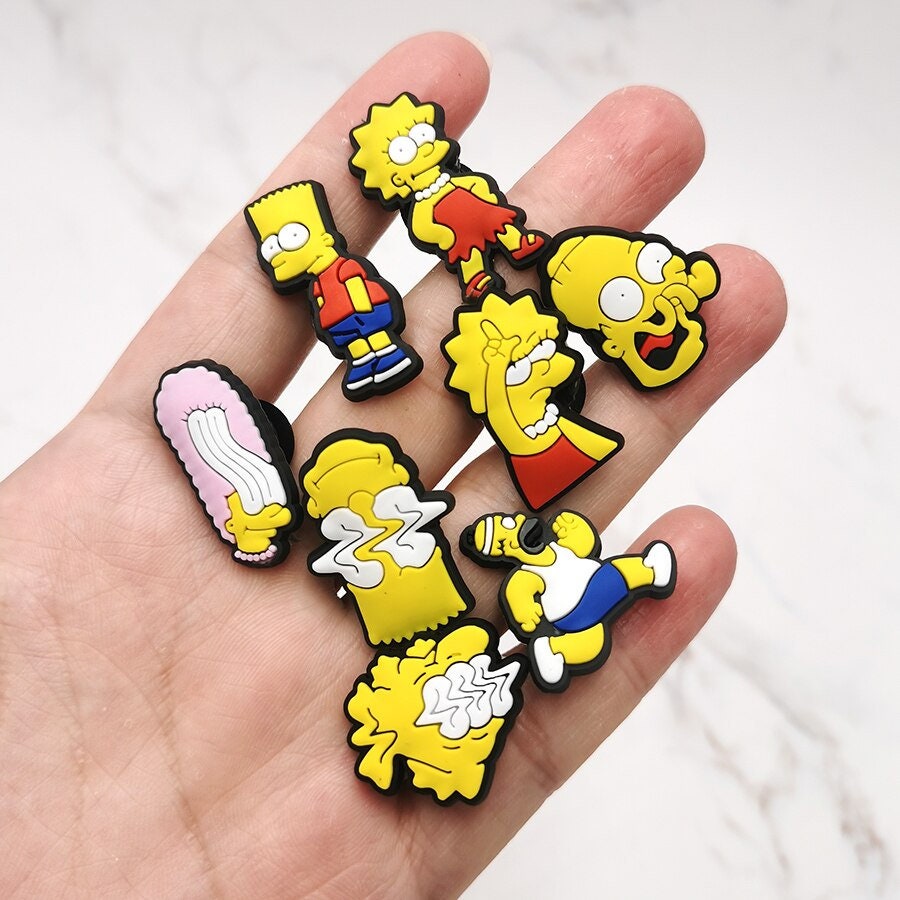 The Simpsons Family Shoe Charms 