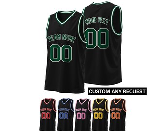 Custom Basketball Jersey: Embroidered Team Name & Number
