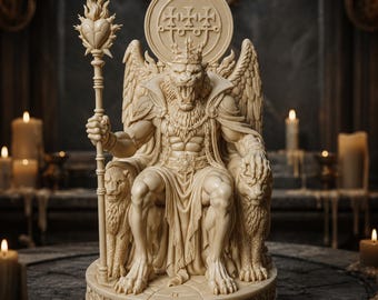 Sitri Goetia Demon STL | 12th Spirit of Ars Goetia | Demon King Statue | Fantasy Miniature | Instant Download | Digital STL