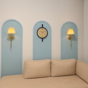 Custom MDF Wall Moulding Kit: Modern Accent Wall Panels