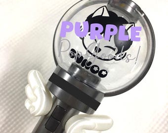 Alas de luz Kpop: decoración de abanico impresas en 3D