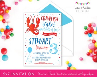 Crawfish Party Etsy