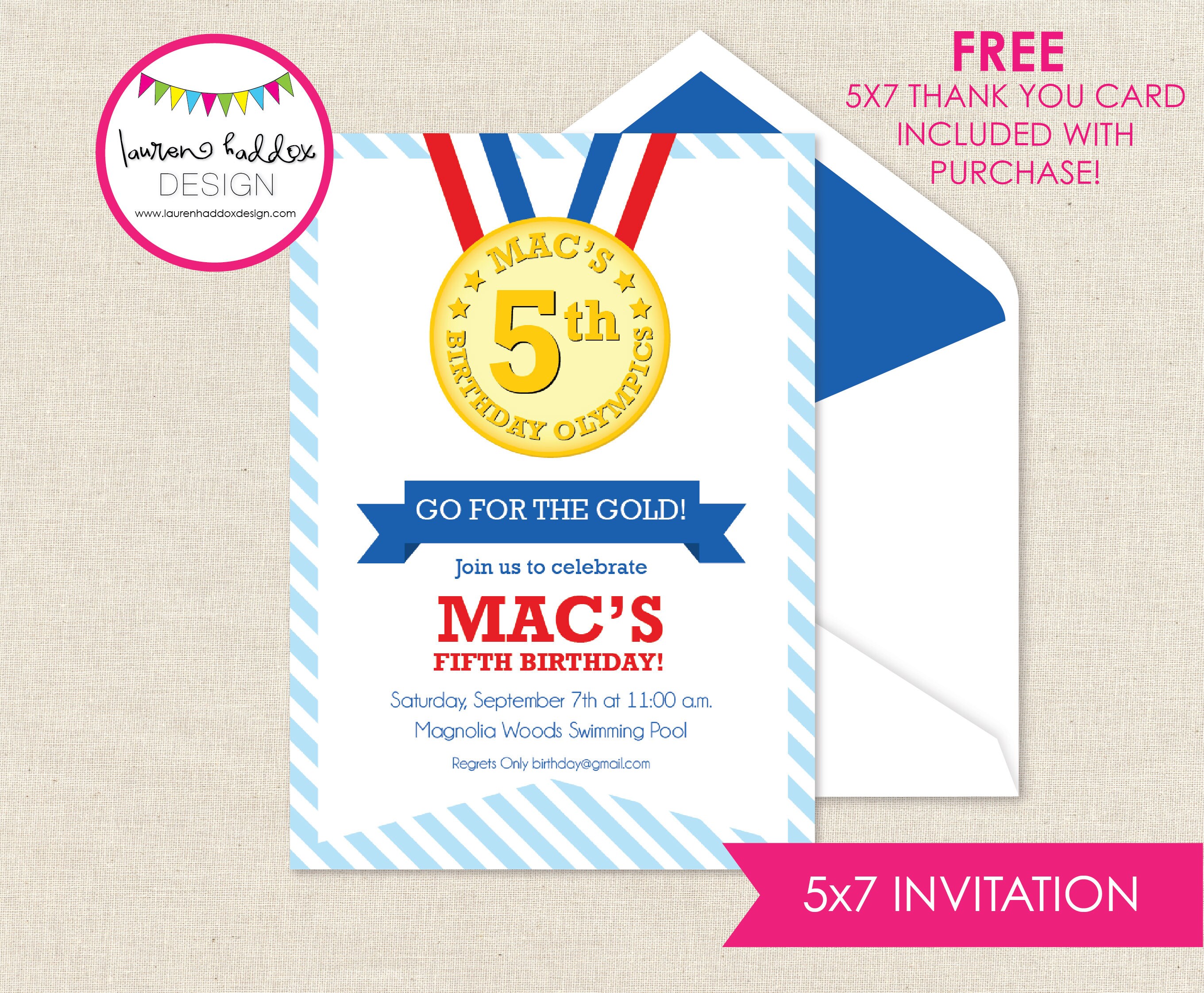 Olympics Birthday Invitation Olympics Olympics Birthday Etsy