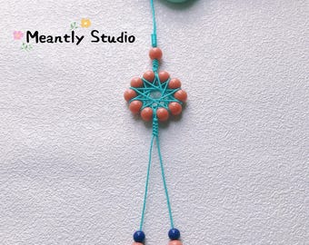 Dreamcatcher Keychain – Phone Charm, Purse Charm, Car Pendant, Handmade Boho Accessory