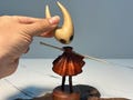 HK Knight Silksong Hornet Wooden Figurine \u2022 Walnut Sculpture \u2022 Gamer Desk Decor product logo