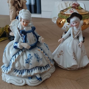 verzamelbare Victoriaanse porseleinen vrouwen
