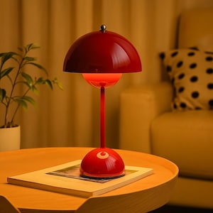 Table Lamp – Modern Mushroom Touch Light for Bedroom or Home Decor