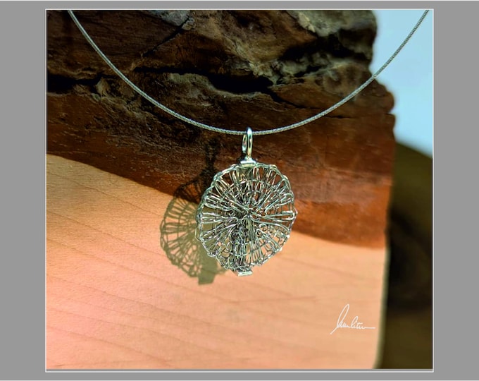 Klöppelanhänger "Sonne"