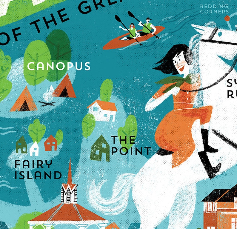 MAHOPAC NY POSTER 18 X 24 Etsy