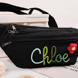 Bridesmaid Gift Belt Bag – Personalized Name Fanny Pack, Custom Wedding Bag