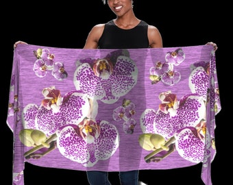 Orchid  Scarf