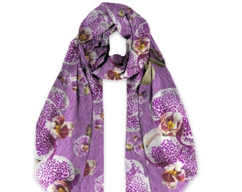 Orchid  Scarf