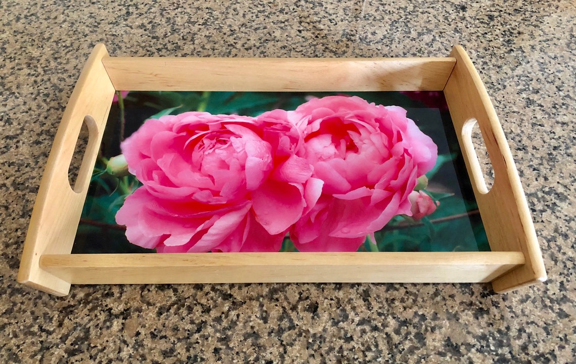 Decorative Tray Wedding Gift Wooden Tray Etsy