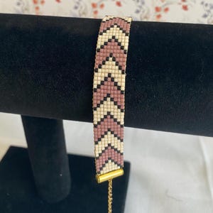 Handmade miyuki beaded bracelet