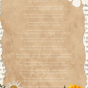 Personalised Poems for any occasion