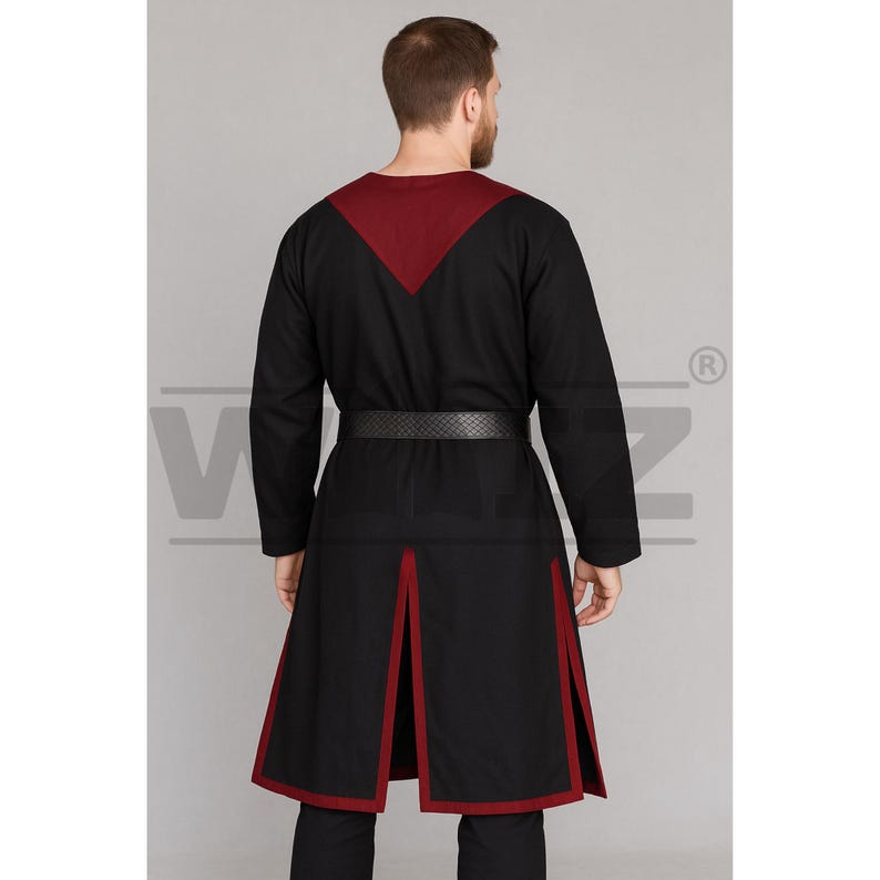 Pattern Templar Tunic Mens Medieval Templar Tunic: Renaissance Knight Costume - Etsy