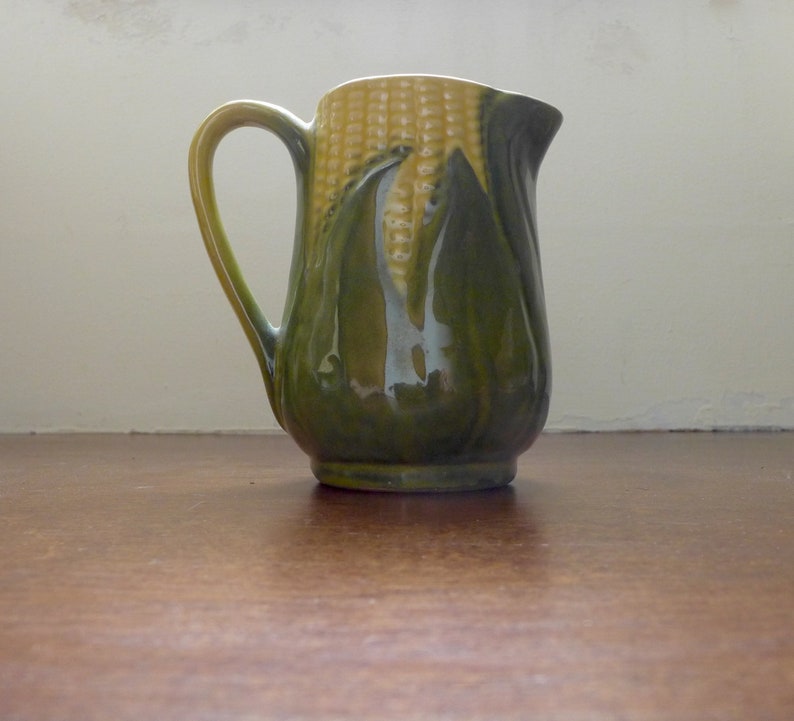 Vintage King Corn Shawnee Pottery Corn Collection Pitcher 70 Etsy