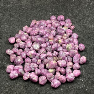 Corundum Ruby Rough Crystals from Afghanistan, Ruby Crystal Specimens, Mineral Collection, Rough Ruby Lot