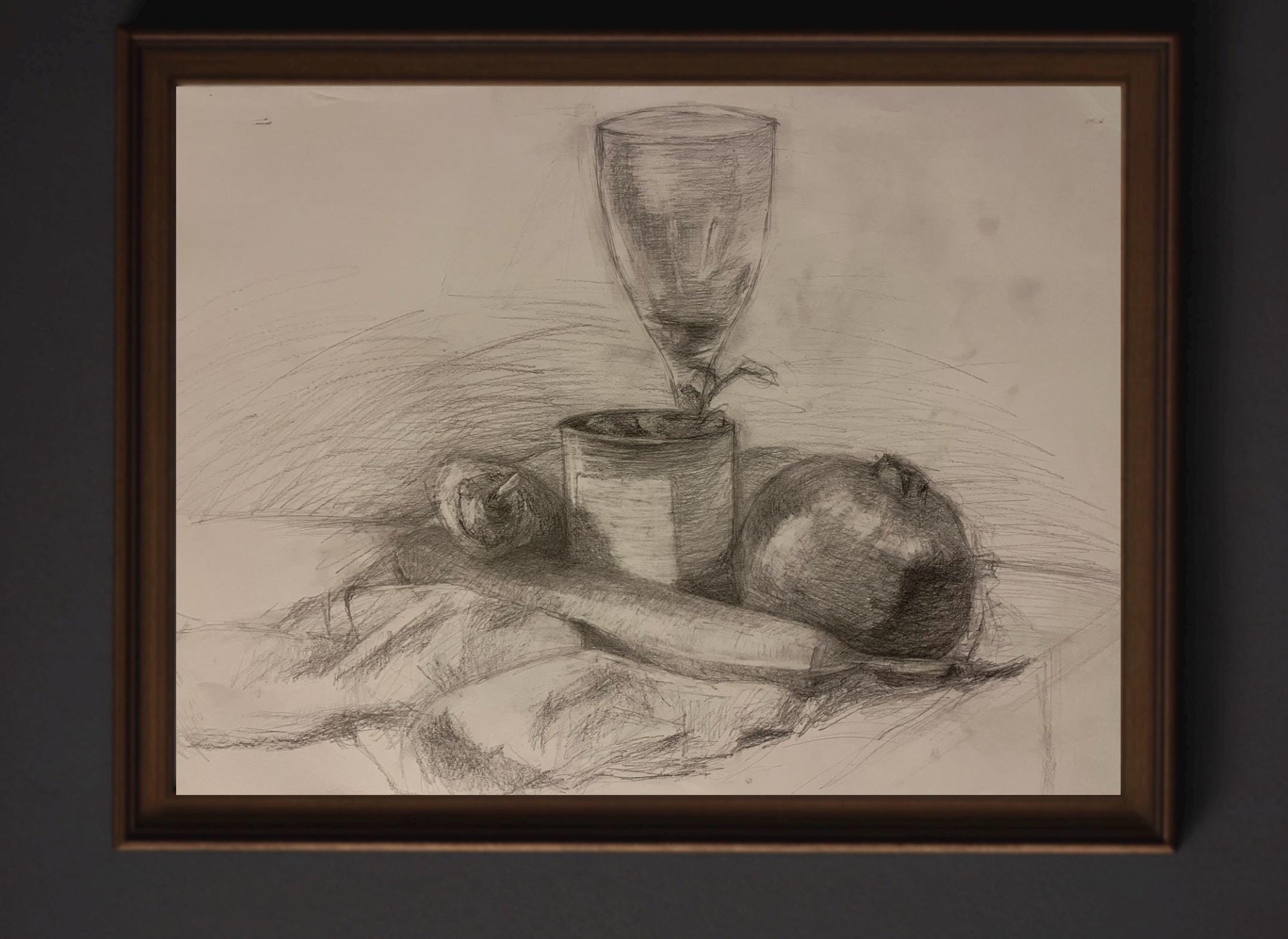 木炭画＆イラスト - ビンテージ - Etsy 日本