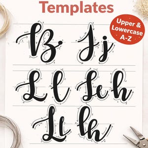 Mini Wire Art Alphabet Template A-Z, Icord Lettering Templates, Knitted Wire Letters  Tiny Letter Personalized Ornaments (PDF Pattern)