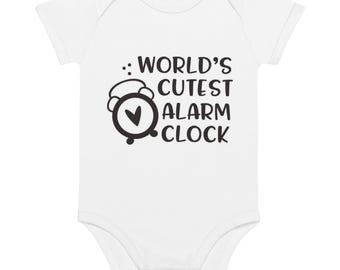 Organic cotton baby bodysuit