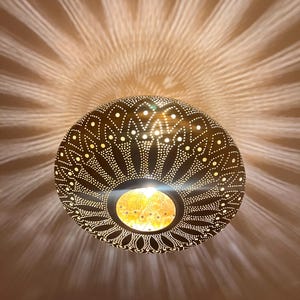 Moroccan brass pendant lamp, Pendant lamp, Brass pendant lamp, Light fixtures, Pendant lighting, Simple moroccan pendant lamp