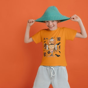 Playful Kids' Halloween Shirt | Laboofrank Design in Green | Spooky Fun Costume