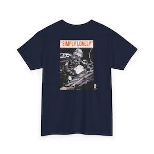 Max Verstappen Simply Lovely Unisex Heavy Cotton T-Shirt, F1 Fan Shirt, Verstappen Tee, Max Verstappen, Verstappen Signature Tee