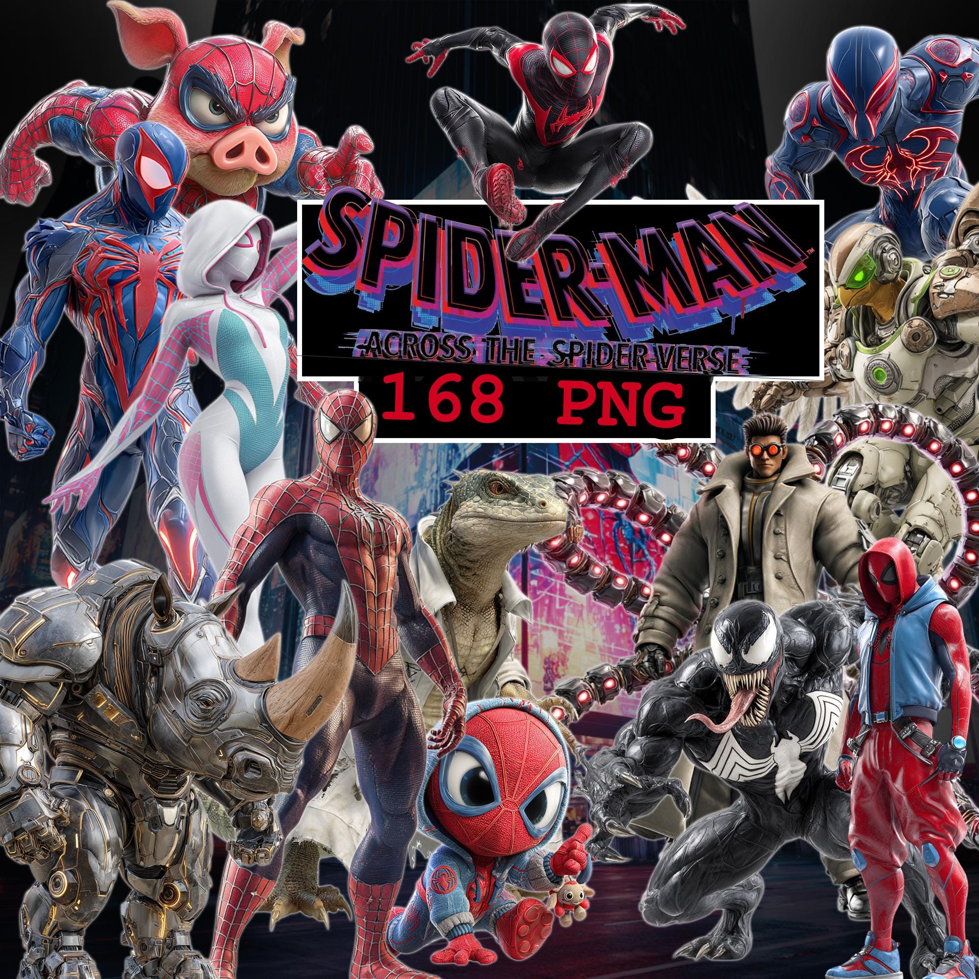 Spider man villain - Etsy België, image size:2000x2000